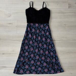 Vintage Black Label Betsey Johnson Midi Dress